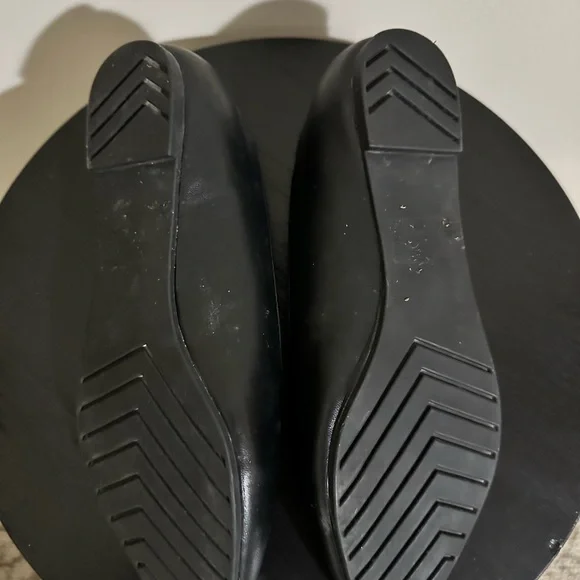 Me Too Black/Leopard Loafer - Picture 4 of 5